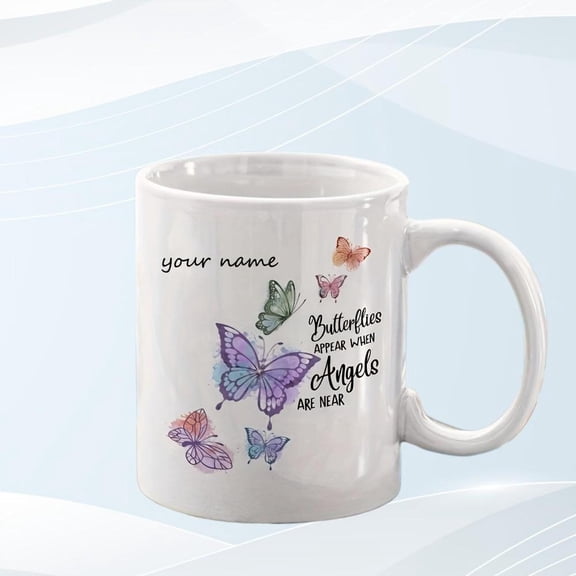 Personalized Customized Colorful Coffee Cup Unique Customization Gifts and Everyday Use Fun Font Style Durable Cup Charming Design Sturdy Cup Everyday
