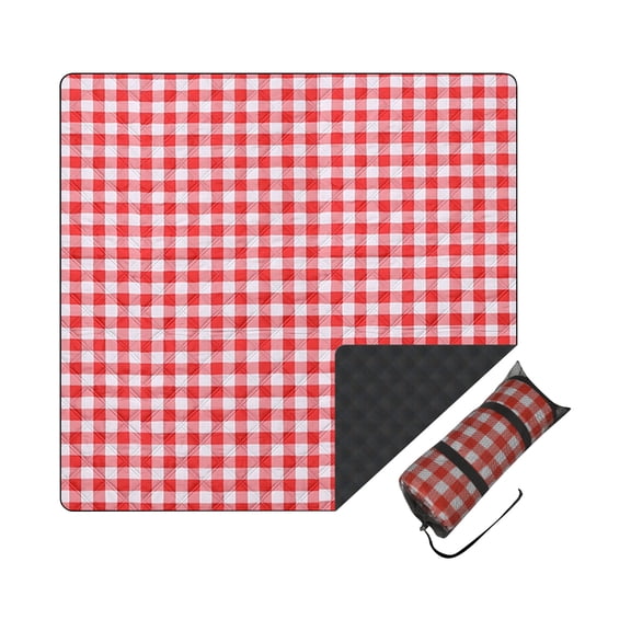Personalized Customized Pattern Handbag Extra Large Outdoor Foldable Picnic Blanket Beach Blanket Camping Blanket Mat Camping Travel Accessories