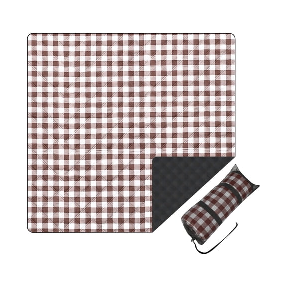 Personalized Customized Pattern Handbag Extra Large Outdoor Foldable Picnic Blanket Beach Blanket Camping Blanket Mat Camping Travel Accessories