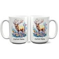 thumbnail image 1 of Personalized Cute Elk Coffee Mug – Custom Gift for Elk Lovers, Parents, Siblings, Kids – Perfect for Animal Enthusiasts – Ceramic Coffee Mug Available in 11oz, 1 of 6