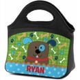 thumbnail image 1 of Personalized Cute Puppy Kids Lunch Bag, 1 of 1