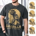 thumbnail image 1 of Personalized Dad Dinosaur Shirt, Funny Father's Day T-Shirt for Dad, Custom Papa Graphic Tee, 1 of 3