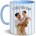 thumbnail image 1 of Personalized Dad Mug Gift For Fathers Day, Custom Dad Coffee Mug With Photo, Gift For Husband Dads Grandpa, I Love You Dads Cup, Daddy And Baby Photos Cup, Bekilab Ceramic Coffee Mug, 11oz 1, 1 of 4