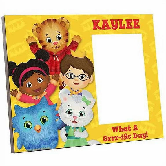 Personalized Daniel Tiger's Neighborhood Daniel and Friends Picture Frame
