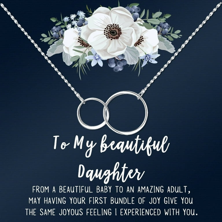 Personalized Daughter Mother's Day Jewelry, New Mom Mother's Day