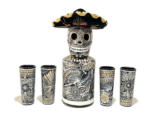 Carafe à Whisky Grateful Dead Wolfie – Décanteur En Cristal Transparent Avec Bouchon