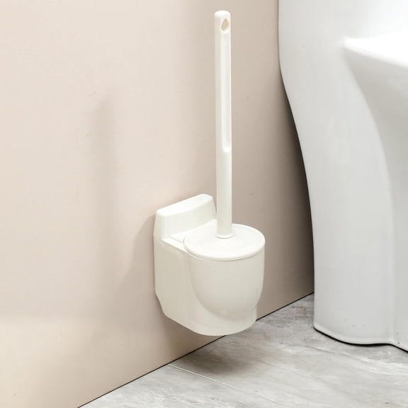 Personalized Dead-Angle-Free Bathroom Cleaning Brush with Detachable Handle Wall-Mounted, Fast-Draining, Scratch-Proof, for Bathroom Cleaning