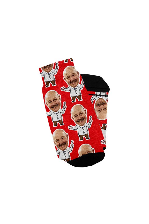 Personalized Dentist Socks with Faces