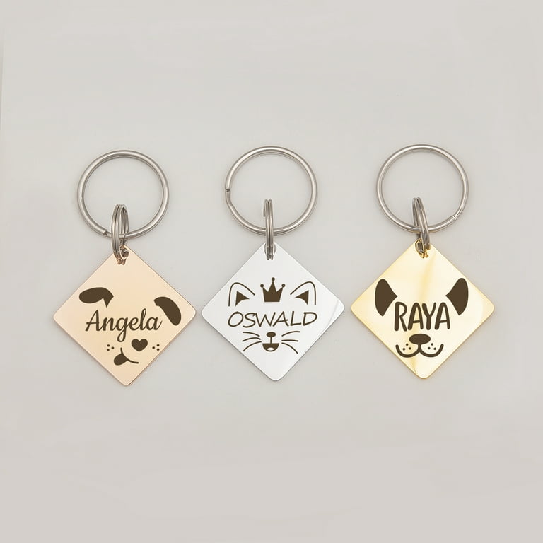 Engraved pet discount tags walmart