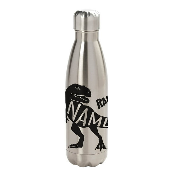 Personalized Dino Stainless Steel Cola Water Bottle