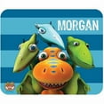 thumbnail image 1 of Personalized Dinosaur Train Buddy, Tiny, Shiny and Don Striped Mouse Pad, 1 of 1