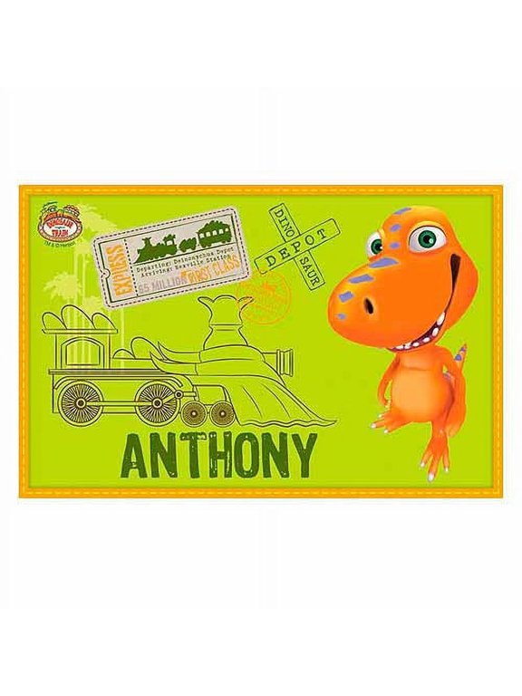 Personalized Dinosaur Train Express Placemat