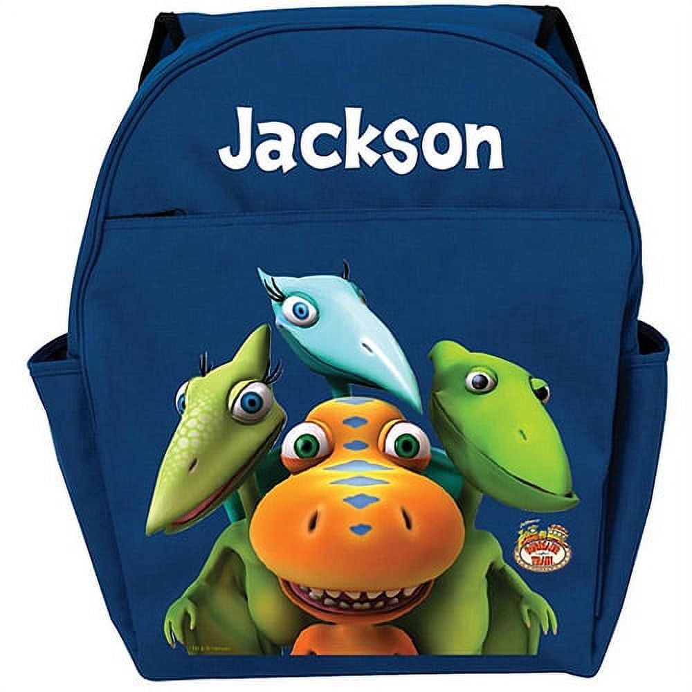 Personalized Dinosaur Train Group Blue Backpack Walmart