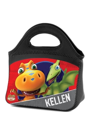 Personalized Dinosaur Train Red Lunch Tote