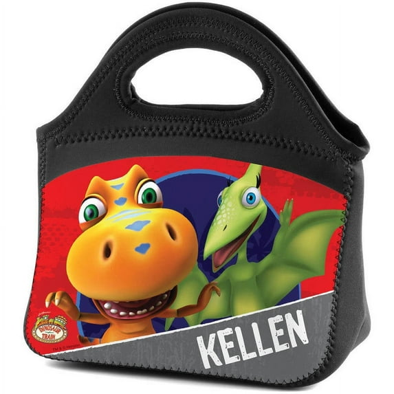 Personalized Dinosaur Train Red Lunch Tote