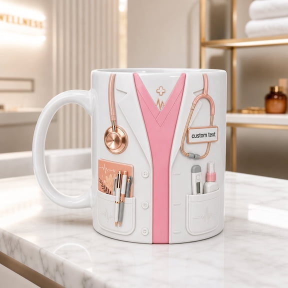 Personalized Doctor Mug - Custom Medical Coffee Cup Gift
