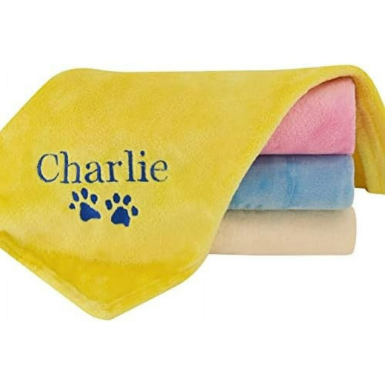 Custom Personalized Dog Blankets