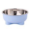 thumbnail image 1 of Personalized Dog Bowl with Non-Slip Silicone Base and Stainless Steel Insert | Pet Food and Water Dish for Dogs and Cats | 1-Pack, 1 of 1
