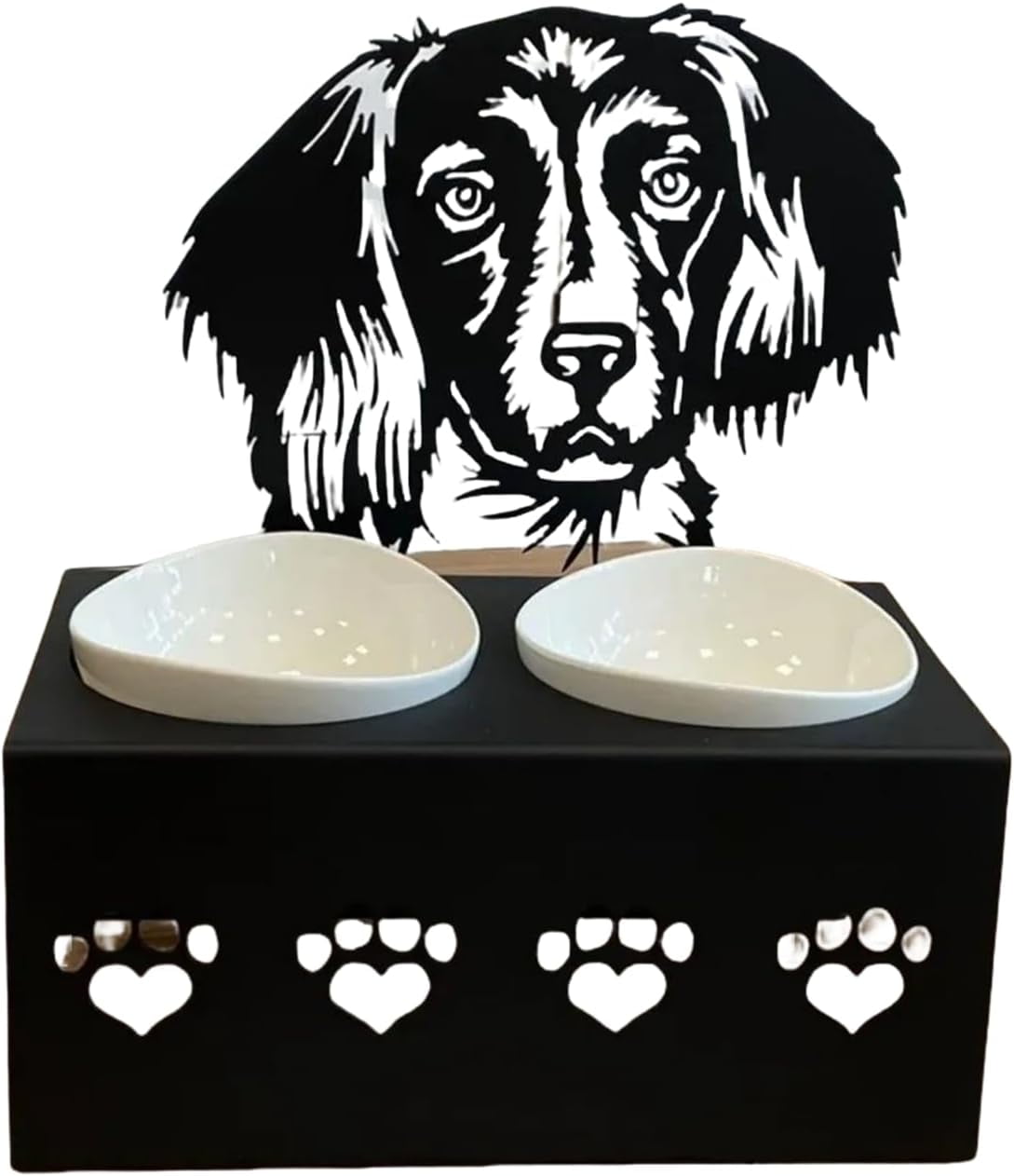 Personalized Dog Food Bowl Tray Customize it with Your Pet's Name