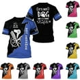 thumbnail image 1 of Personalized Dog Grooming 3D Shirt, Pet Spa Short Sleeve T-Shirt Cute Pet Grooming Tshirt for Women and Men Groomer (Blue, XL), 1 of 10
