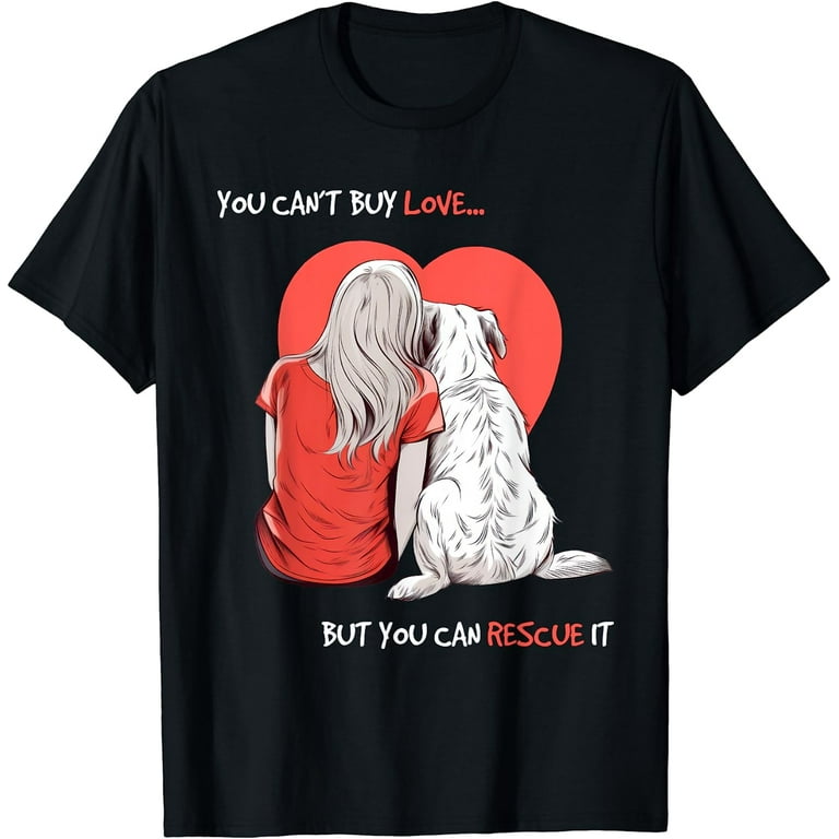 Personalized Dog Tee Shirts for Humans Gifts For Dog Moms T-Shirt