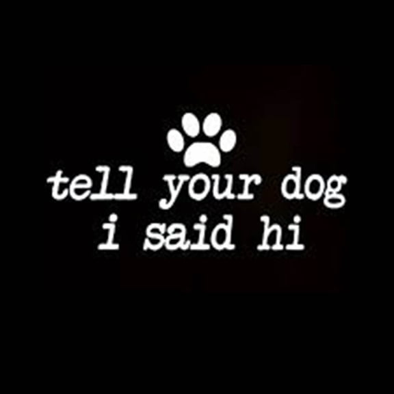 Personalized Dog Themed Car Window Stickers - Humorous Pet Lover Decor for Vehicles, Laptops, Water Bottles, Travel Accessories, Multi-Purpose Vinyl Decals