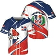 thumbnail image 1 of Personalized Dominican Republic Baseball Jersey Shirt,Team Name Republic Dominicana Baseball Jersey for Men,Women (S), 1 of 4