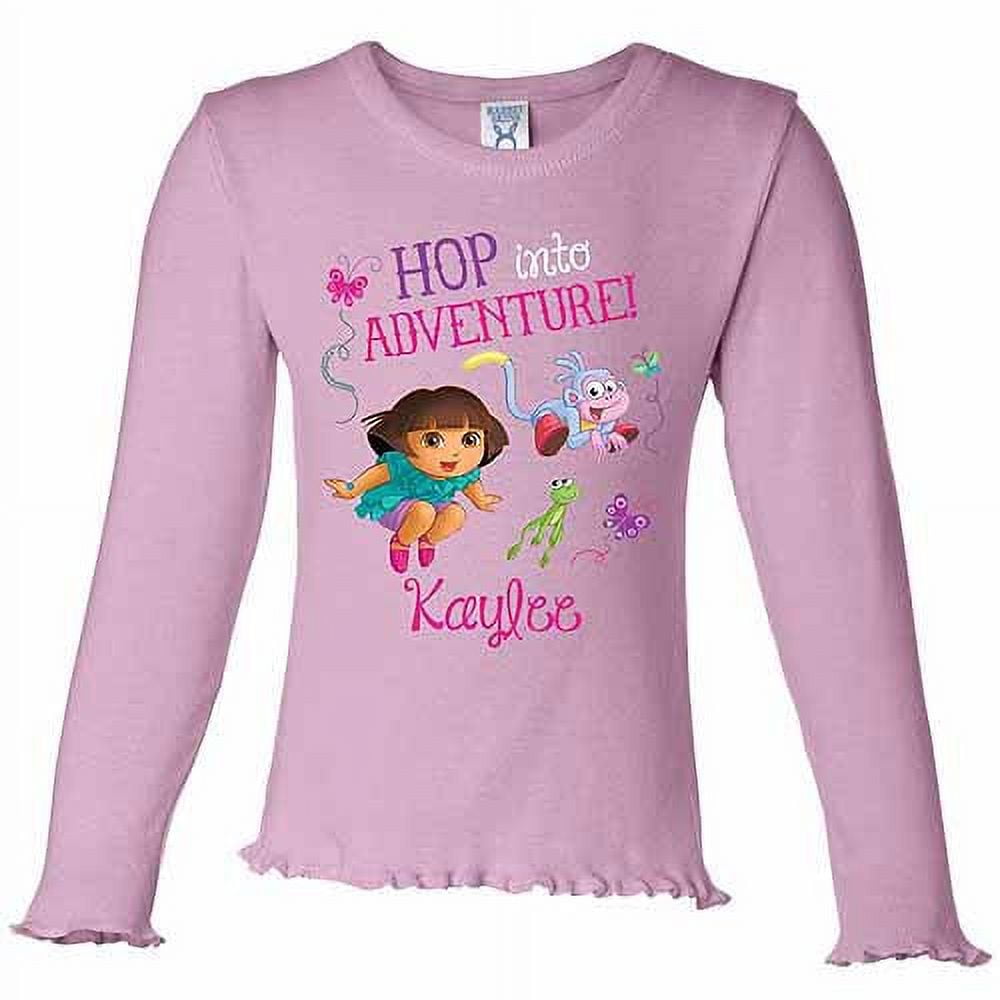 Personalized Dora the Explorer Hop Into Adventure Toddler Girl's