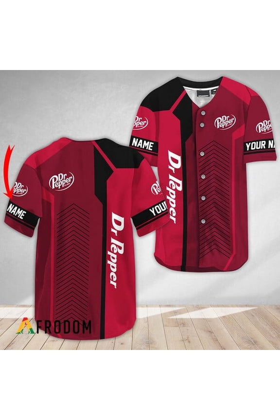 Personalized Dr Pepper Baseball Jersey - Hot Sale 2026