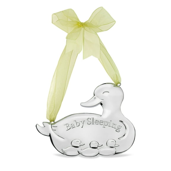 Personalized Ducky Baby Door Sign - Yellow Duck Nursery Decor