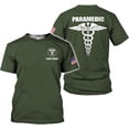 thumbnail image 1 of Personalized EMT Shirt, EMS Shirt, Customized EMS Shirts,EMT Paramedic Uniform Emergency Medical Technician Shirts (Moss, M), 1 of 8