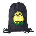 thumbnail image 1 of Personalized Easter Basket Bags, Cotton Drawstring Backpacks Custom Easter Bags - Swirly Egg, 1 of 2