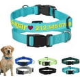 thumbnail image 1 of Personalized Embroidered Dog Collar - Custom Nylon Pet Collar with Name & Phone Number,Fashion Adjustable Size Soft Comfortable for Small Medium Large Dogs Durable & Lightweight Collars, 1 of 9