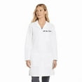 thumbnail image 1 of Personalized Embroidered Long Lab Coat for Women Add Your Name Text Custom Medical Laboratory Coat (White-2XL), 1 of 8