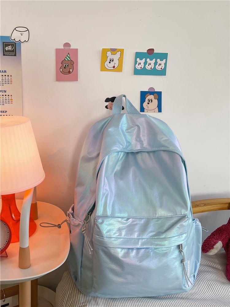 Personalized Embroidered Name Backpack Solid Color Casual Outdoor Customized Backpack Personalized And Simple Student Backpack Walmart