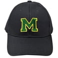 thumbnail image 1 of Personalized Embroidered Varsity Letter and Number Baseball Cap, Adjustable Hat, 1 of 11