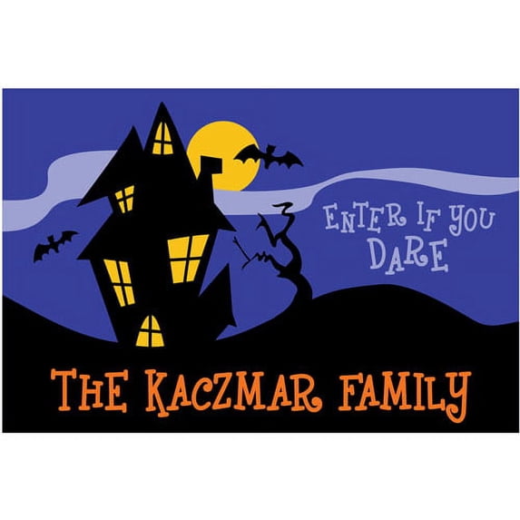 Personalized Enter If You Dare Doormat