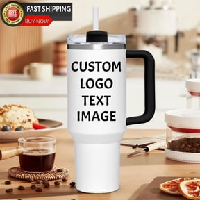 Personalized Everyday Custom Drink Cup Photo Text Daily Gift