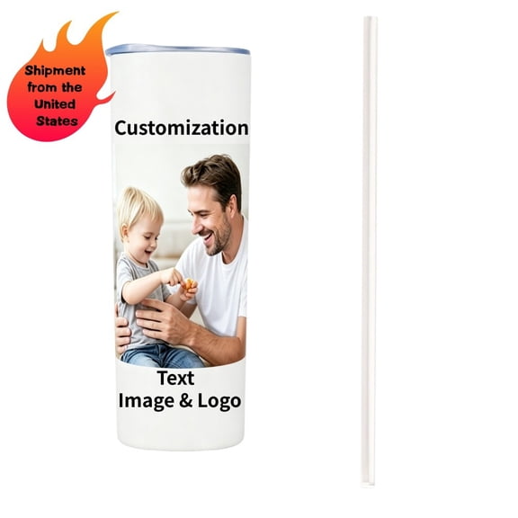 Personalized Everyday Custom Drink Cup Photo Text Daily Gift