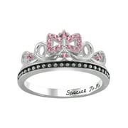 KEEPSAKE Personalized Family Jewelry Birthstone Women's Marine Ring in Sterling Silver, 10K Gold over Sterling Silver, 10K or 14K Gold or White Gold