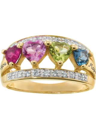 Walmart jewelry store mothers rings