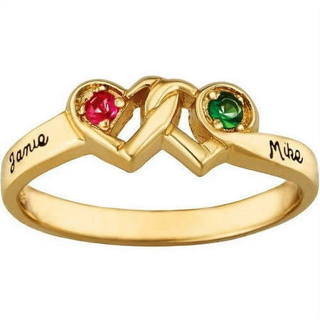 Personalized Family JewelryáLoving Couple's Ring available in Sterling Silver, Gold and White Gold