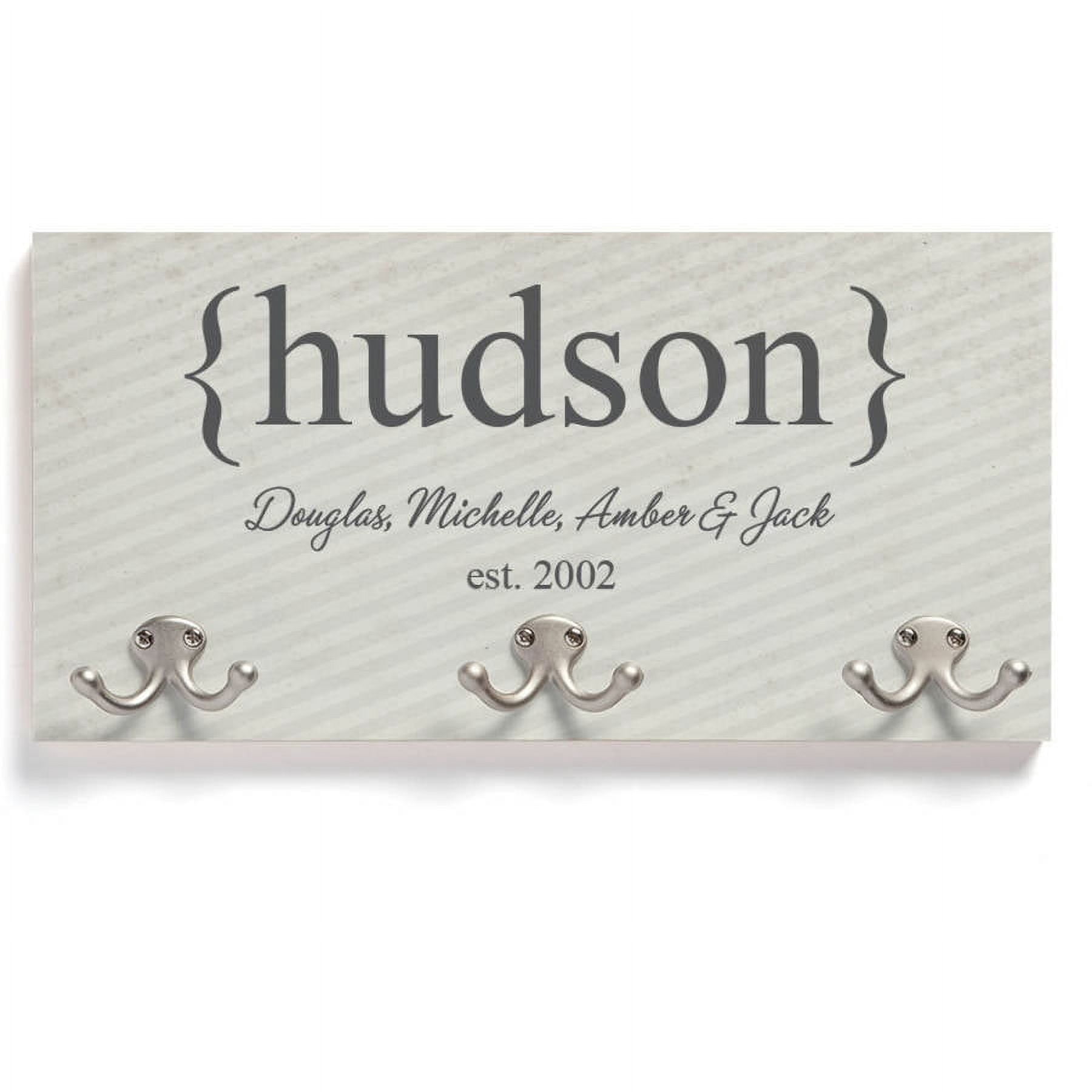 Personalized Family Name Coat Hanger