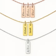 Personalized Family Name Necklace   Custom Mother s Day Gift for Mom, Grandma, or Wife   Grandkids Name Necklace   Custom Jewelry Gift for Grandma, Mom, Wife   Up to 7 Names Engraved