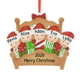 thumbnail image 1 of Personalized Family Ornament 2024 - Christmas Family of 5 Ornament Siblings Keepsake Home Decoration, 1 of 10