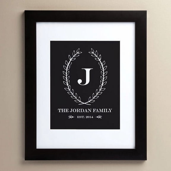 Personalized Family Pride 11" x 14" Framed Print