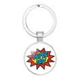 thumbnail image 1 of Personalized Father's Day Best Super Dad Key Chain Gift,Father's Day Birthday Gift For Father Dad Keychain Gifts Idea Key Ring Key Chain, 1 of 4