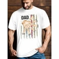thumbnail image 1 of Personalized Fathers Day Gift for Dad, Fist Bump Dad T-Shirt 100% Cotton Men's T-Shirts - Custom Family Tee Shirt, Father's Day or Birthday Gift for Dad from Son Daughter Wife, Daddy Tshirts, 1 of 6