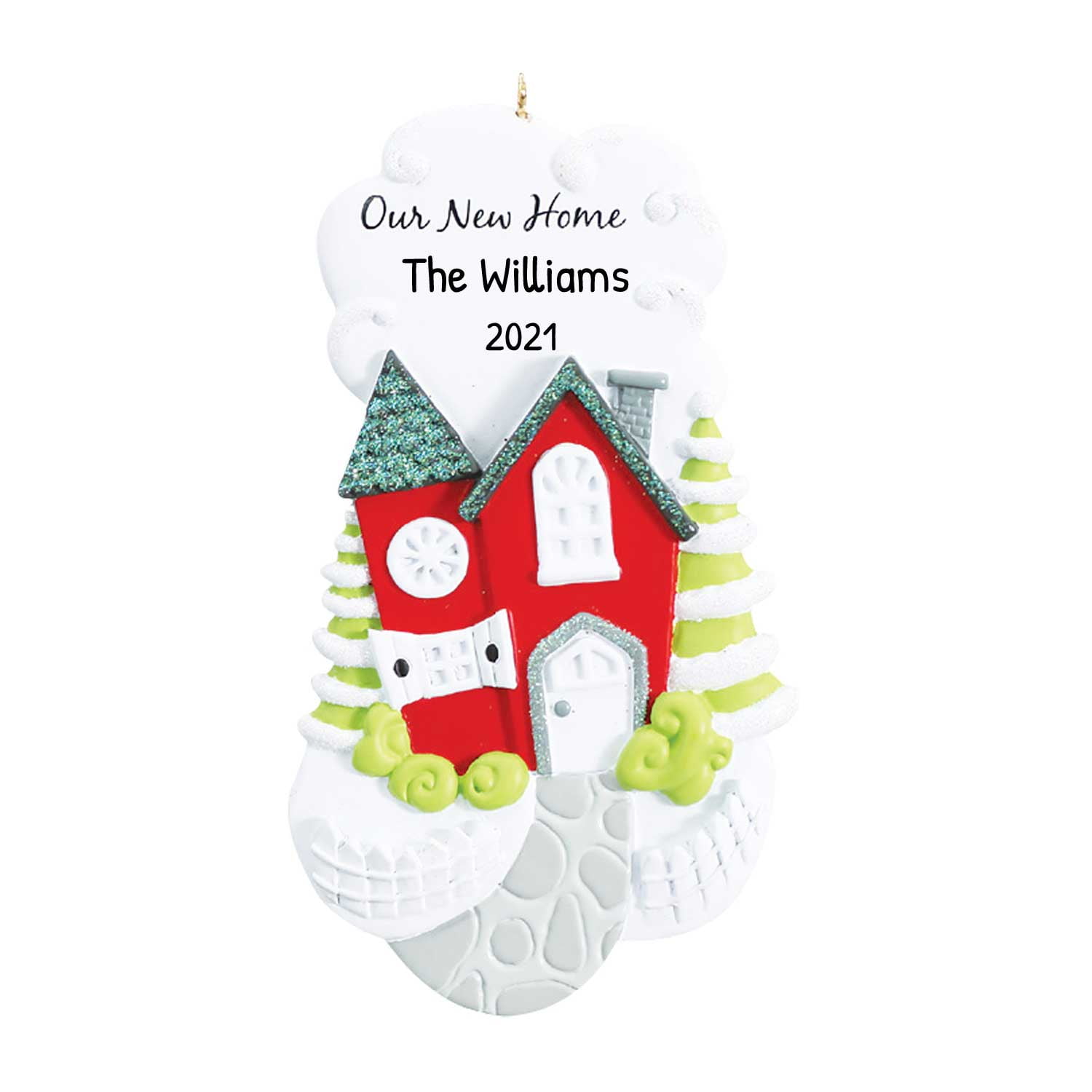 Personalized First Christmas In New Home Ornament 2023 House Warming Gifts New Home, New House
