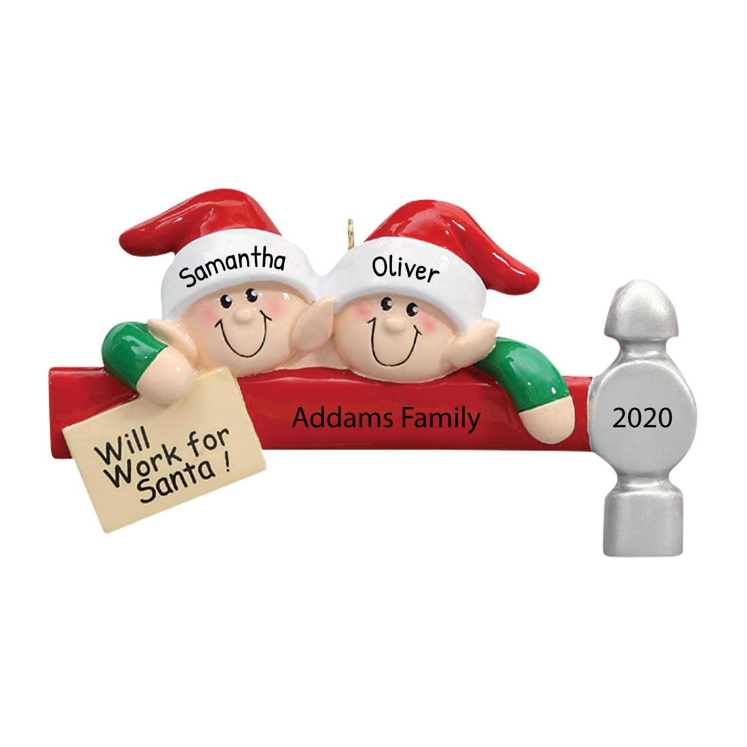 Personalized First Christmas Ornament Couple 2023 First Christmas Together Ornament 2023 Elf